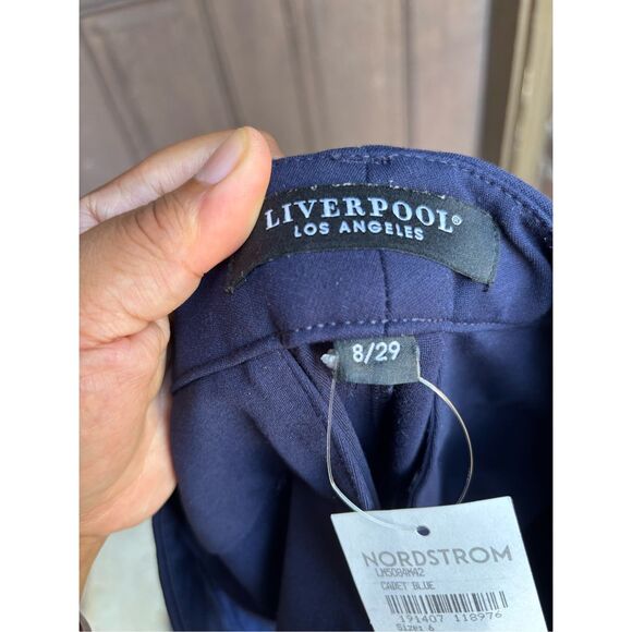 Liverpool Los Angeles woman Kelsey knit straight leg pants new with Doug from No - Picture 9 of 9